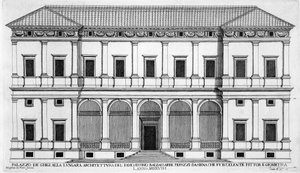 Palazzo Chigi på Lungara, Roma, fra 